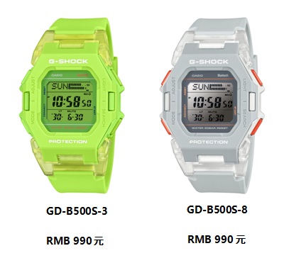 轻巧进阶，型动街头！G-SHOCK推出全新型号「GD-B500」-8